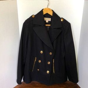 Michael Kors Black Wool Blazer, size 12